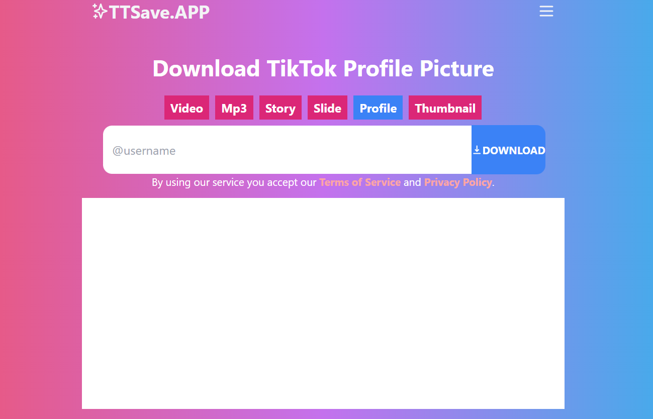 TikTok PFP Downloader: Save & View Profile Pictures Free - AItrendytools